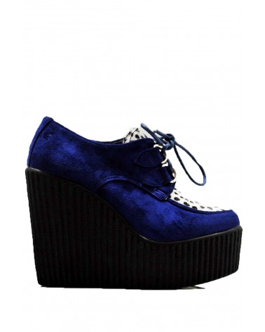 Creepers Cunha Alta Compensados Blue Leopard