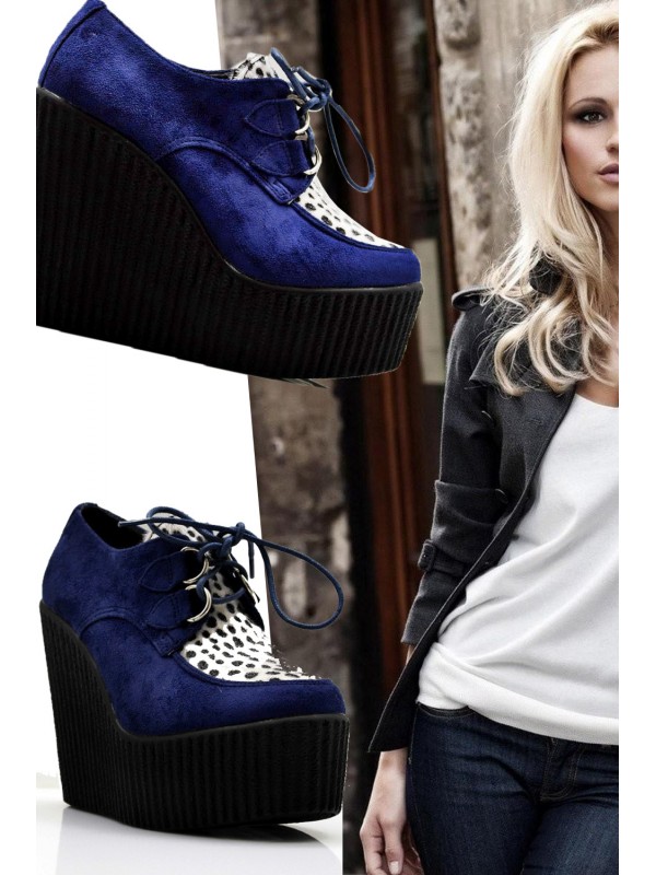 Creepers Cunha Alta Compensados Blue Leopard