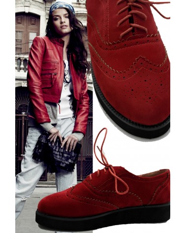 Creepers Plataforma Red Oxford Style