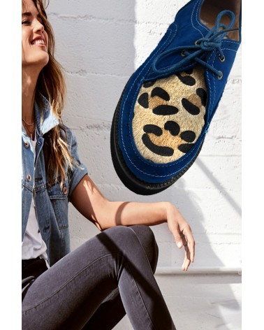 Creepers Plataforma Blue Leopard