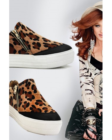 CREEPERS Plataforma Leopard Nova Coleção Primavera