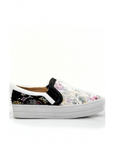 CREEPERS Plataforma Dupla White Flowers