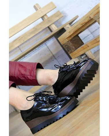 Creeperes FRINGE Black Oxford London