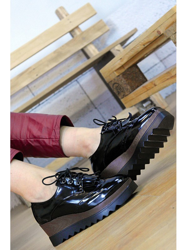 Creeperes FRINGE Black Oxford London