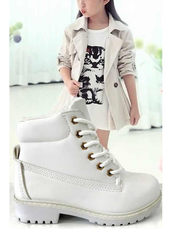 Botas Timber White