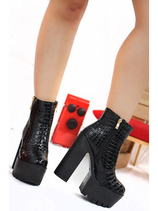 Botas Plataforma CHUNKY Nirvana Hot Boss CROC Style