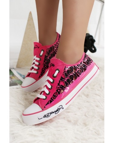 Sapatilhas ED HARDY DEVINETTE PINK LADIES Originais