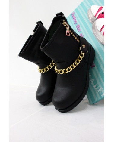 Botas Givench Black Chain Children Way Style