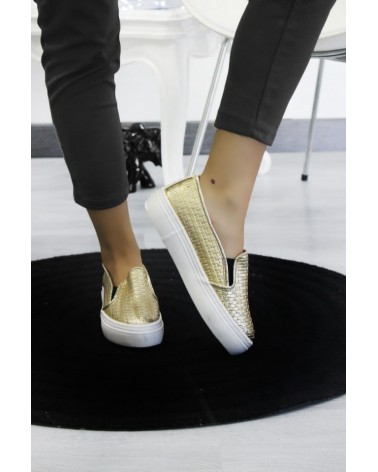 Creppers Plataforma Platinum Gold Woman