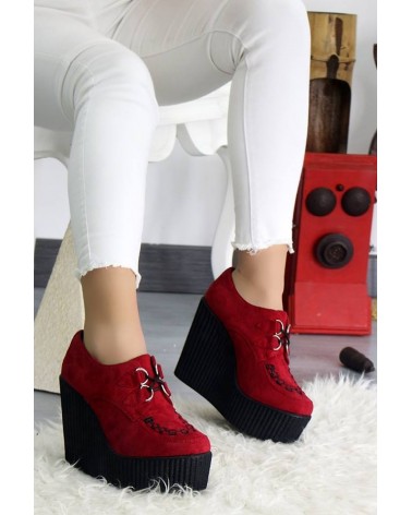 Creepers Cunha Alta Compensados Red Oxford