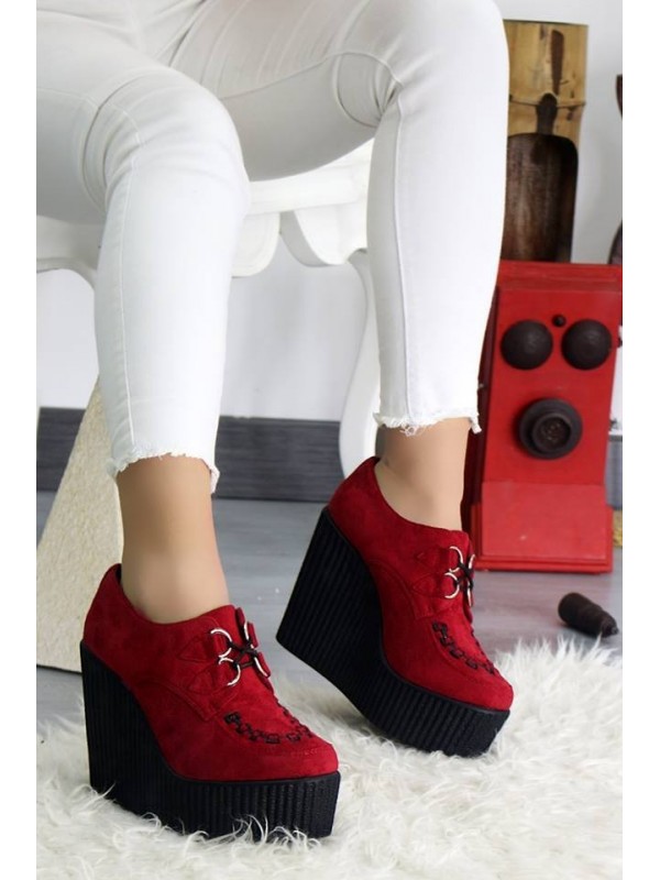 Creepers Cunha Alta Compensados Red Oxford