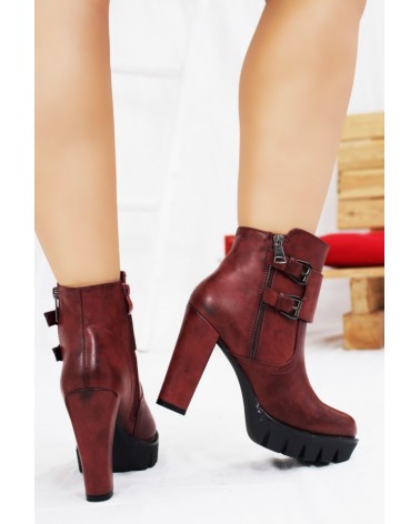 Botas CHUNKY RED Style