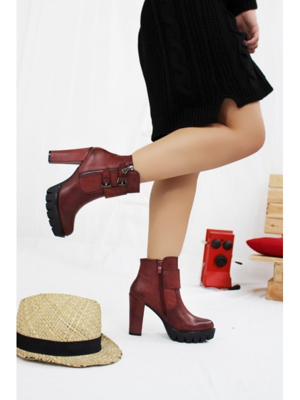 Botas CHUNKY RED Style