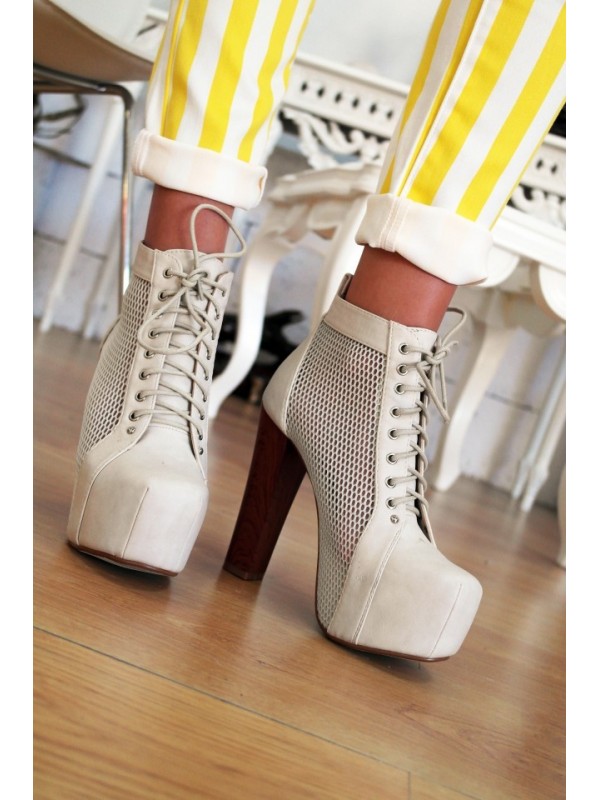 Botas Primavera LITA White