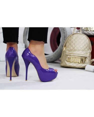 Sapatos Salto Alto Purple Rainbow VIP