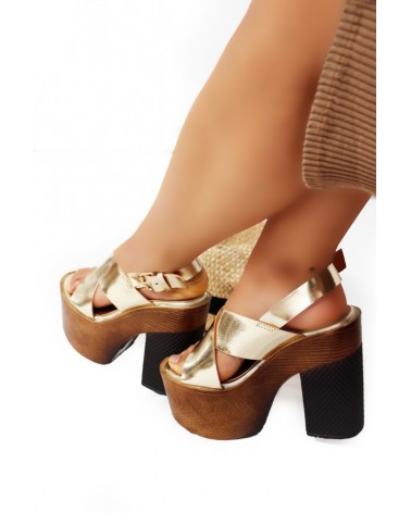 Sandalias plataforma USA GOLD STYLE