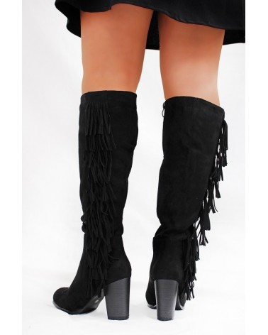 Botas Alto Cano Alto Black