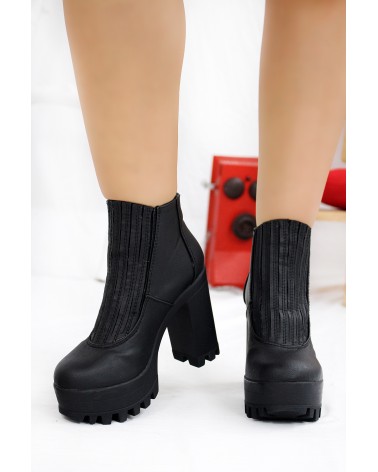 Botas Plataforma CHUNKY Black Bend II Style