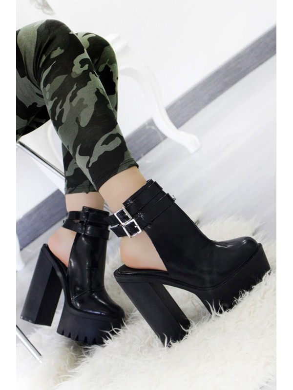 Botas Plataforma CHUNKY Jeffrey Belle Cheville Style