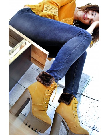 Botas Plataforma CHUNKY Jeffrey HOT BOSSI Style