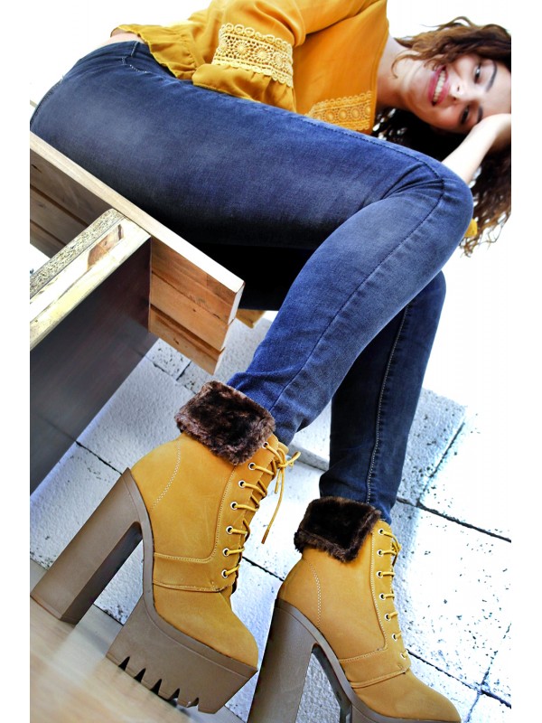 Botas Plataforma CHUNKY Jeffrey HOT BOSSI Style